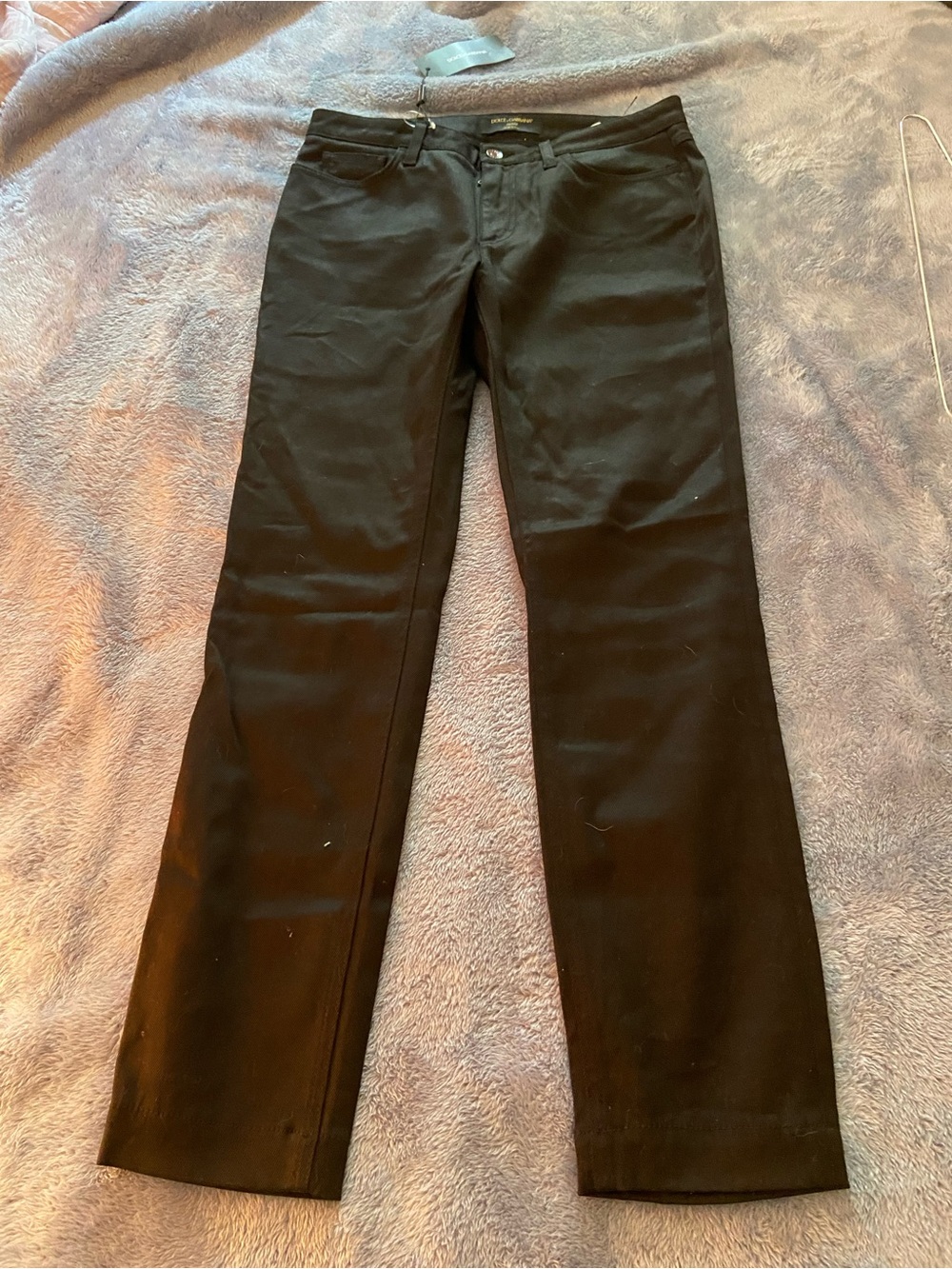NWT VINTAGE Dolce & Gabbana Black Denim Jeans